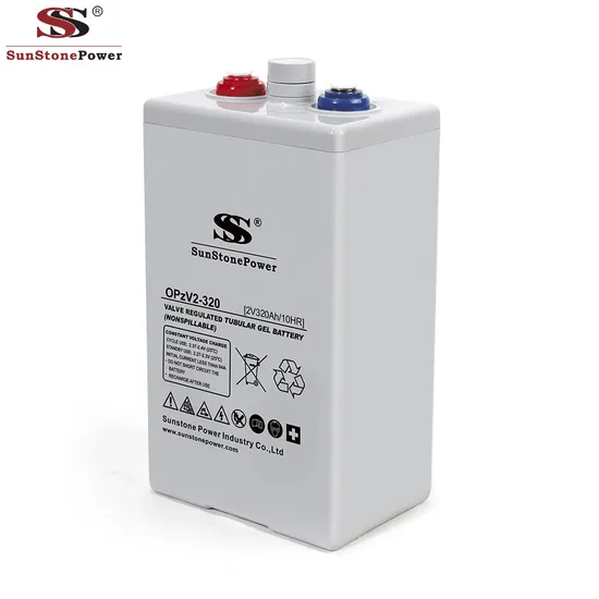 Opzv Series Solar Battery Deep Cycle Tubular Plate Gel Lead Acid Battery 2V 350ah