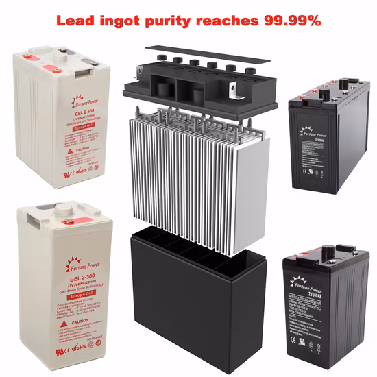 La Chine Batterie de stockage d'énergie de la série Opzv 500ah pour l'énergie solaire